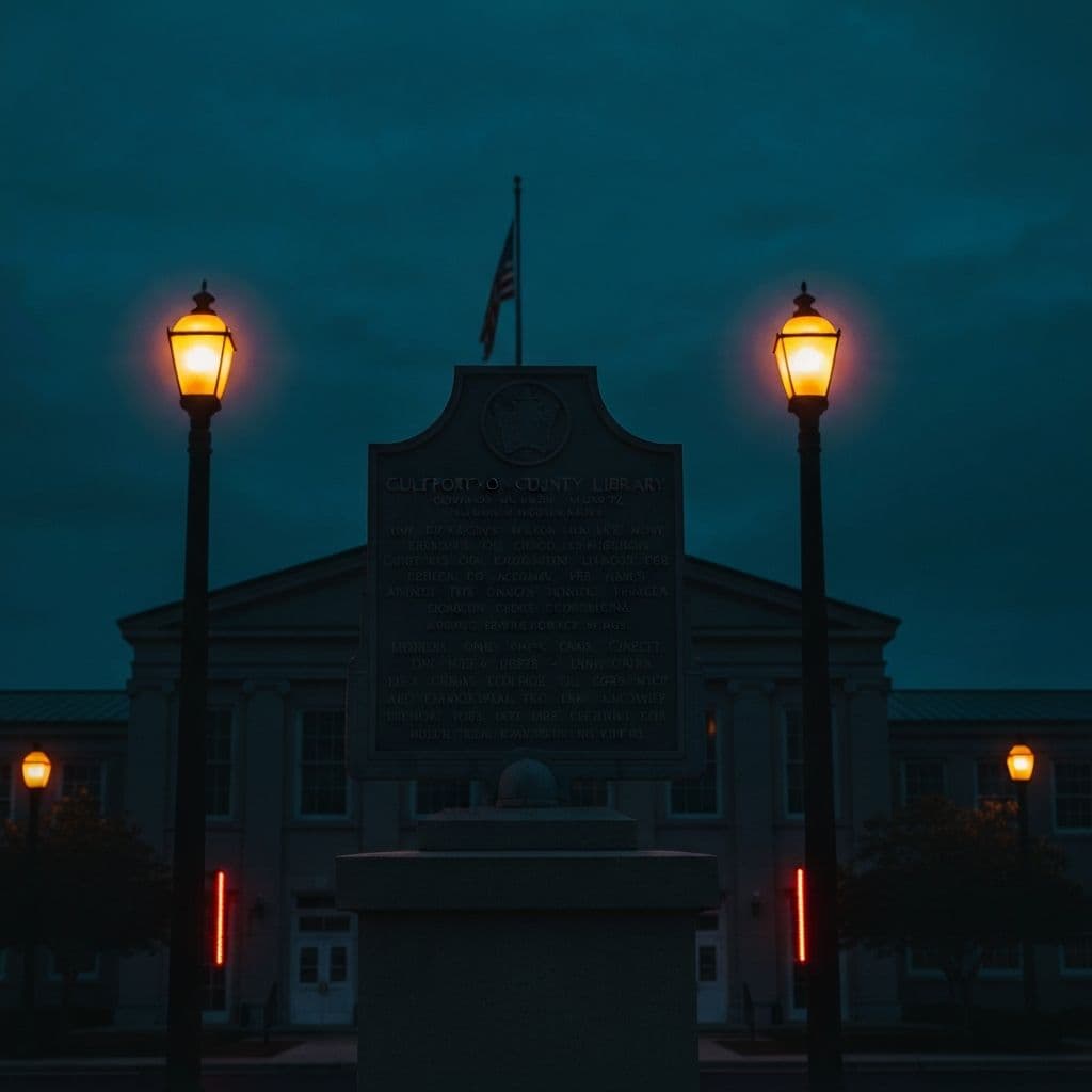 Gulfport-Harrison County Library historic marker